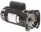 Century 1 1/2 HP Square Flange Pool Pump Motor, Capacitor-Start/Run, 3450 Nameplate RPM, 115/230 Voltage, 48 - UQC1152