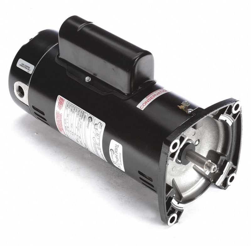 Century 2 1/2 HP Square Flange Pool Pump Motor, Capacitor-Start/Run, 3450 Nameplate RPM, 230 Voltage, 48Y Fr - USQ1252