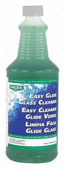 Unger Glass Cleaner, 1 qt Cleaner Container Size, Hard Nonporous Surfaces Chemicals For Use On - FR110