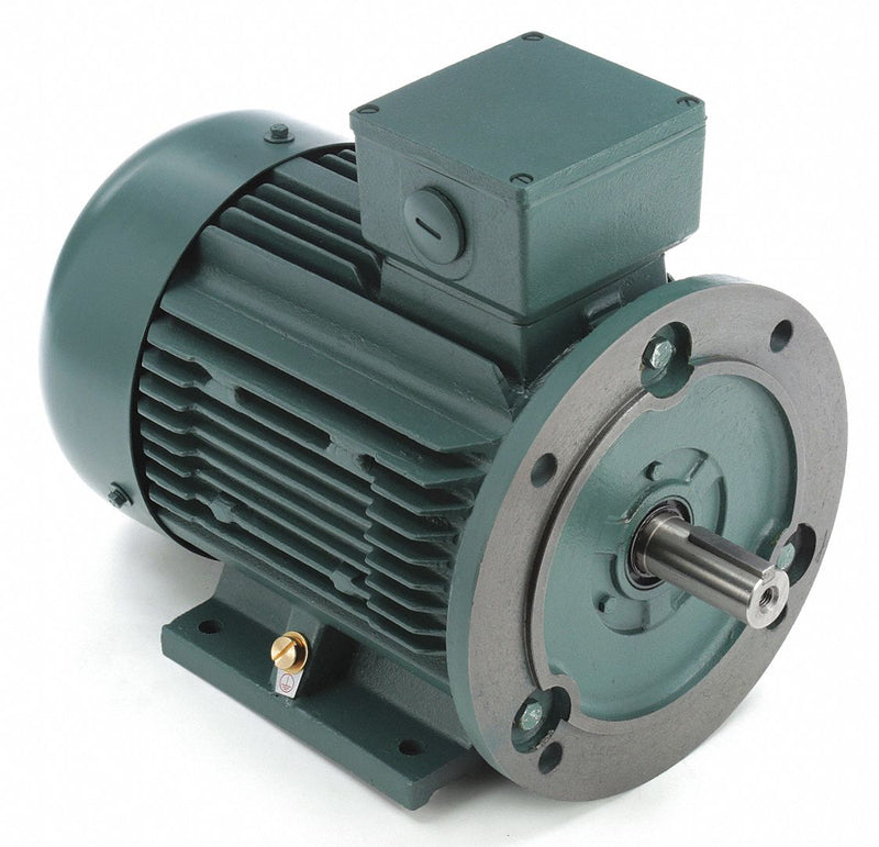 Leeson 5 1/2 HP Premium Efficiency Metric Motor,3-Phase,3510 Nameplate RPM,230/460 Voltage,Frame DF112MD - 193339.6