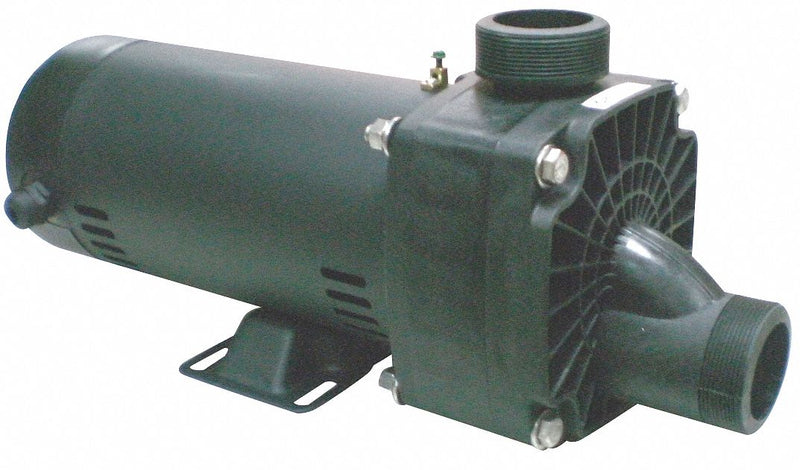 Dayton 1 1/2 hp HP Self-Draining Jetted Tub Pump, Capacitor Start, 17.6/8.9 Amps - 5PXG0
