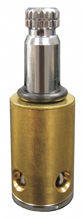 Kissler Hot Water Faucet Stem, Fits Brand Kohler, Brass - 11-0975H