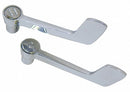 Top Brand Handle, Fits Brand American Standard, Faucet Handle Type Lever, Finish Chrome, Brass, 1 PR - 97-4101