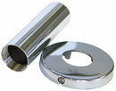Top Brand Sleeve with Escutcheon, Fits Brand Gerber, Chrome - GE10964