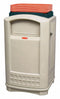 Rubbermaid 50 gal Rectangular Trash Can, Plastic, Beige - FG396300BEIG