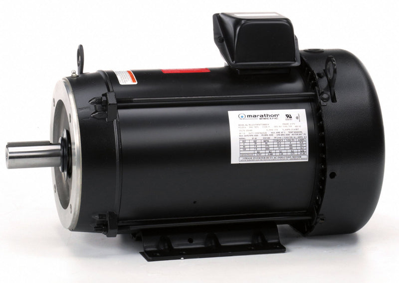 Marathon Motors 7 1/2 HP Vector Motor,3-Phase,1770 Nameplate RPM,230/460 Voltage,Frame 213TC - 213THFW7726