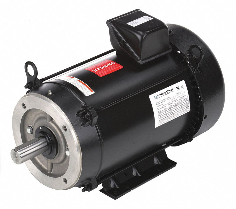 Marathon Motors 7 1/2 HP Vector Motor,3-Phase,1770 Nameplate RPM,230/460 Voltage,Frame 213TC - 213THFW7726