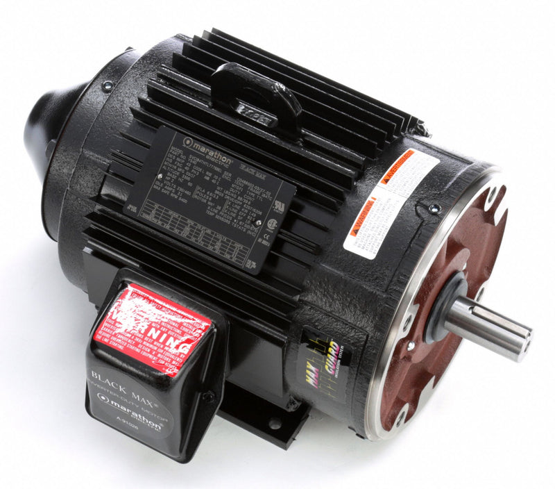 Marathon Motors 2 HP Vector Motor,3-Phase,1160 Nameplate RPM,230/460 Voltage,Frame 184TC - 184THTL7776