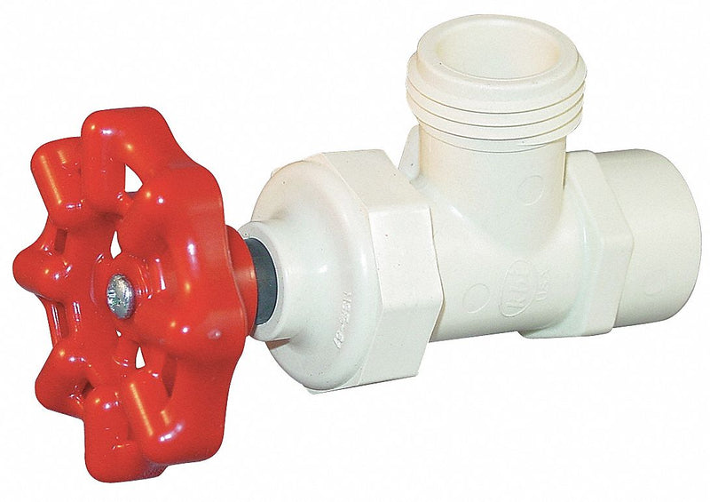Spears 1/2" CPVC Boiler Drain Valve, Slip x MGHT - BDC-0500-S GR