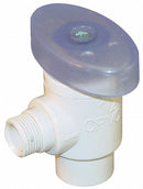 Spears PVC Quarter-Turn Supply Stop, MNPT Inlet Type, 100 psi - CAV-0500-38C GR