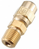 Parker Brass Purge Valve, MNPT Inlet Type, MNPT Outlet Type - 4M-PG4L-B
