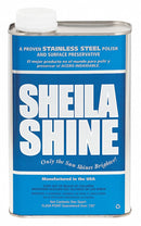Sheila Shine Metal Polish, 1 qt. Cleaner Container Size, Non Aerosol Can Cleaner Container Type - SS-QT