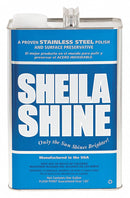 Sheila Shine Metal Polish, 1 gal. Cleaner Container Size, Non Aerosol Can Cleaner Container Type - SH-GAL-4