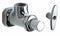 Chicago Faucets Chrome Plated Multi-Turn Supply Stop, FNPT Inlet Type, 125 psi - 442-LKABCP