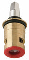 Chicago Faucets LH Ceramic Cartridge, Fits Brand Chicago Faucets, Brass, Brass Finish - 1-100XKJKABNF