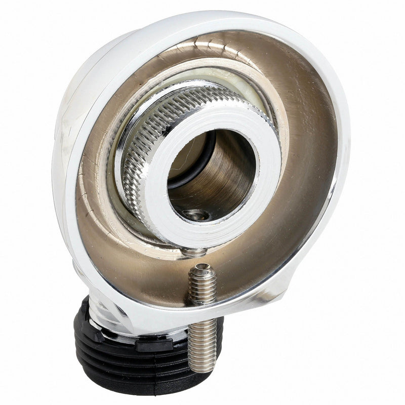 Encore Shower Elbow, Chrome Finish, For Use With Handheld Showers, 2-1/2" Length, 1/2" Connection - SS10-4801