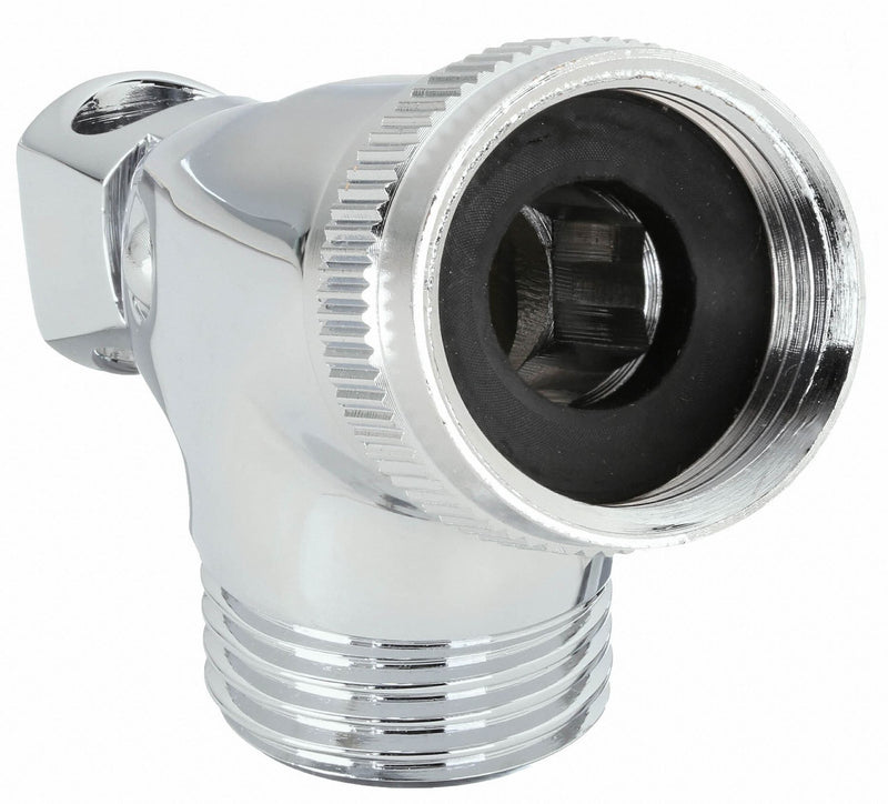 Encore Shower Arm, Chrome Finish, For Use With Handheld Showers, 2-1/2" Length, 1/2" Connection - SS10-5808