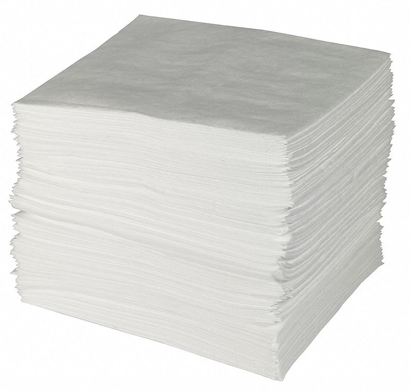 Brady 30 in Absorbent Pad, Fluids Absorbed: Oil-Based Liquids, Medium, 50 gal, 50 PK - ENV50