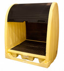 Enpac Spill Containment Pallets, Covered, 66 gal Spill Capacity, 6,000 lb - 4064-YE