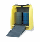 Enpac Spill Containment Pallets, Covered, 66 gal Spill Capacity, 6,000 lb - 4064-YE