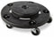 Rubbermaid Container Dolly, 250 lb Load Capacity, Round, 1 Max. No. of Containers - FG264000BLA