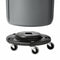 Rubbermaid Container Dolly, 250 lb Load Capacity, Round, 1 Max. No. of Containers - FG264000BLA