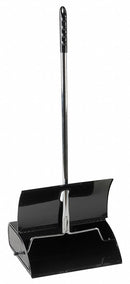 Tough Guy Long Handled Dust Pan, Dust Pan, Long Handled/Lobby, Metal, 12-1/2" Overall Dust Pan Width - 5W640