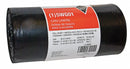 Tough Guy Trash Bag, 55 gal., Super Hexene HAO, Coreless Roll, Black, PK 20 - 5WG01