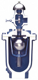 Val-Matic 300 psi Clean Water Air Vacuum Valve, 3 in Inlet Size, 3 in Outlet Size - 103STK