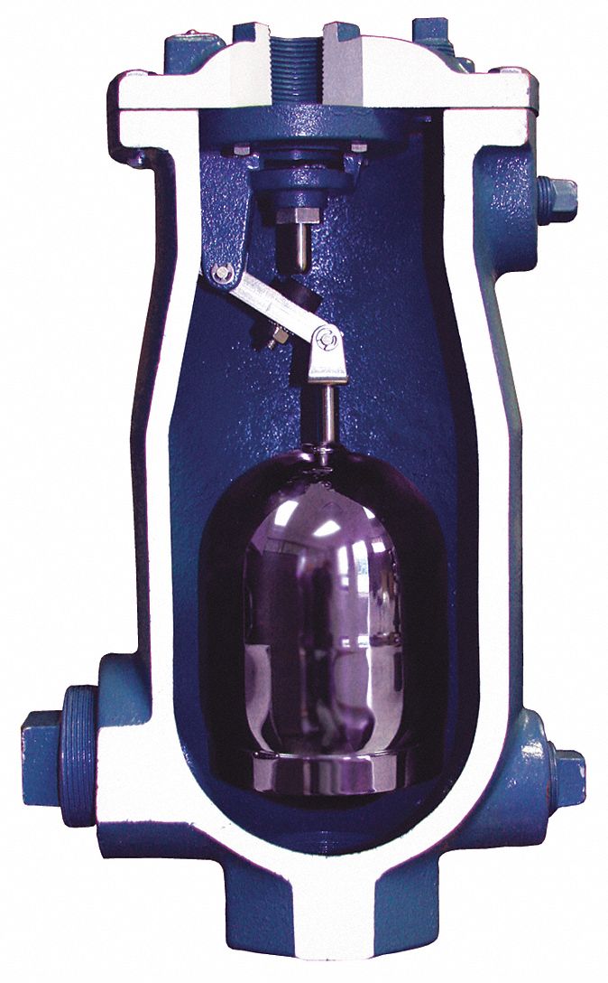 Val-Matic 150 psi Waste Water Air Release/Air Vacuum Valve, 3 in Inlet Size, 3 in Outlet Size - 803A