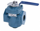 Val-Matic 4 1/8 inL x 5 1/6 inH Cast Iron FNPT Plug Valve, 3/4 in Pipe Size - 5800.75RTL