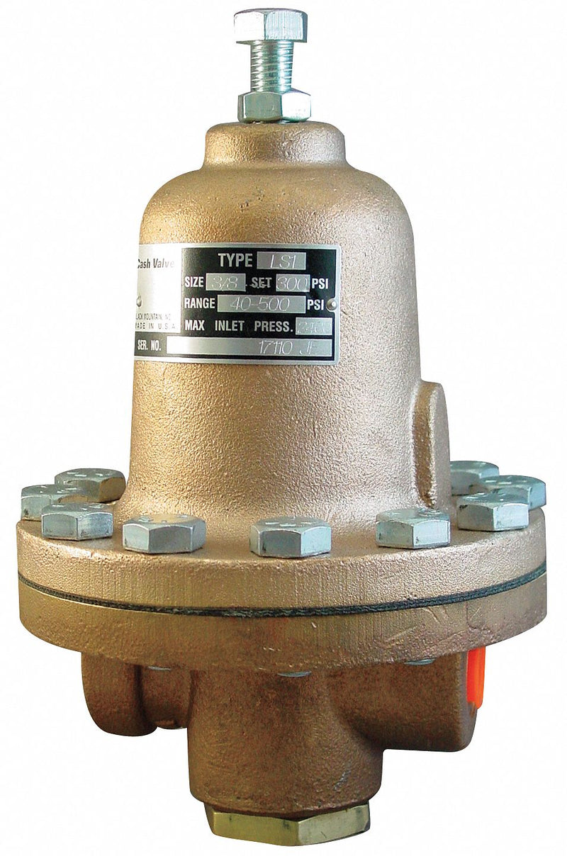 Cash Valve Pressure Regulator, Bronze, 40 to 500 psi - 17110-0300