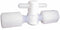 Parker 2 9/16 inL x 1 3/8 inH Wetted: PFA, PTFE; Non-Wetted: PFA, PVDF Compression Stopcock, 1/8 in Pipe Si - MV-14-018