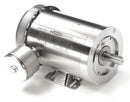 Leeson 1 1/2 HP Washdown Motor,3-Phase,1750 Nameplate RPM,208-230/460 Voltage,Frame 143TC - 121880