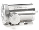 Leeson 2 HP Washdown Motor,3-Phase,1745 Nameplate RPM,208-230/460 Voltage,Frame 145TC - 121882