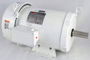 Dayton 7 1/2 HP Washdown Motor,3-Phase,3520 Nameplate RPM,230/460 Voltage,Frame 213T - 5XAU8