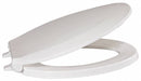 Centoco Elongated, Standard Toilet Seat Type, Closed Front Type, Includes Cover Yes, White - GR800STS-001