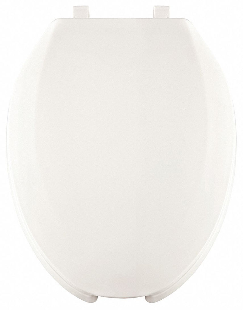 Centoco Elongated, Standard Toilet Seat Type, Open Front Type, Includes Cover Yes, White - GR820STS-001
