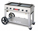 Crown Verity 99000 BtuH Stainless Steel Gas Grill with Two 20 lb. Tanks - MCB-48