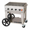 Crown Verity 64500 BtuH Stainless Steel Gas Grill with One 20 lb. Tank - MCB-30
