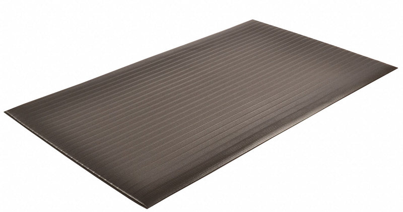 Notrax Antifatigue Runner, PVC Closed Cell Sponge, 12 ft x 3 ft, 1 EA - 410S3312BL