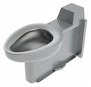 Acorn Stainless Steel, Back, Prison Toilet, Floor, 4 1/4 in Rough-In - 2120-W-3-ADA-SPS