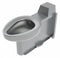 Acorn Stainless Steel, Back, Prison Toilet, Floor, 4 1/4 in Rough-In - 2120-W-3-ADA-SPS