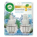 Air Wick Scented Oil Refill, Fresh Waters, 0.67 Oz, 2/Pack, 6 Pack/Carton - RAC79717CT