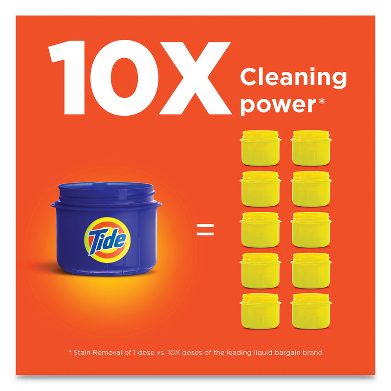 Tide He Laundry Detergent, Original Scent, 96 Loads, 138 Oz Pump Bottle, 4/Carton - PGC40365