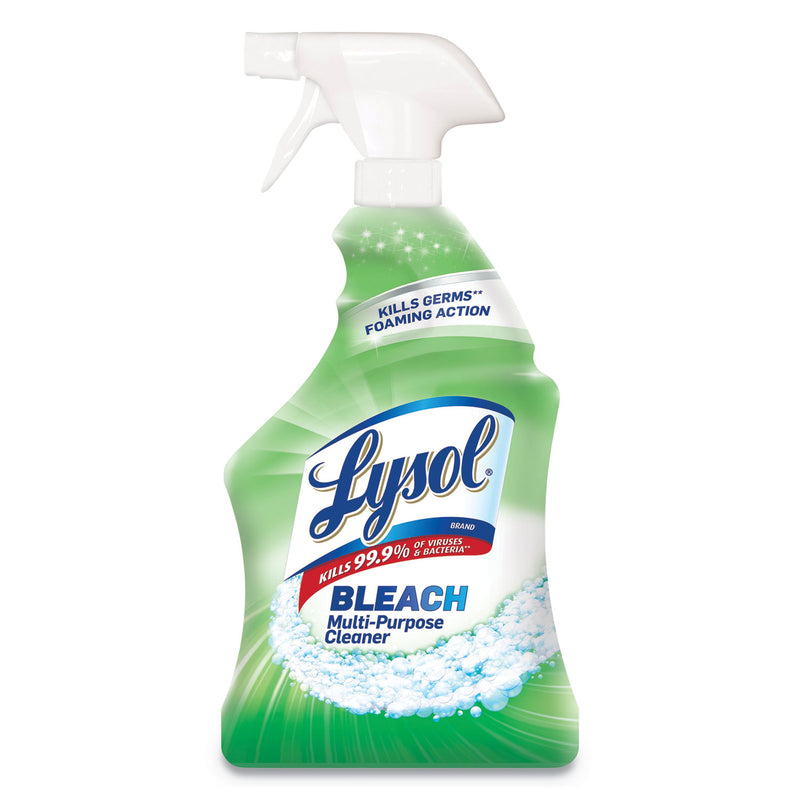 Lysol Multi-Purpose Cleaner With Bleach, 32Oz Spray Bottle, 12/Carton - RAC78914CT