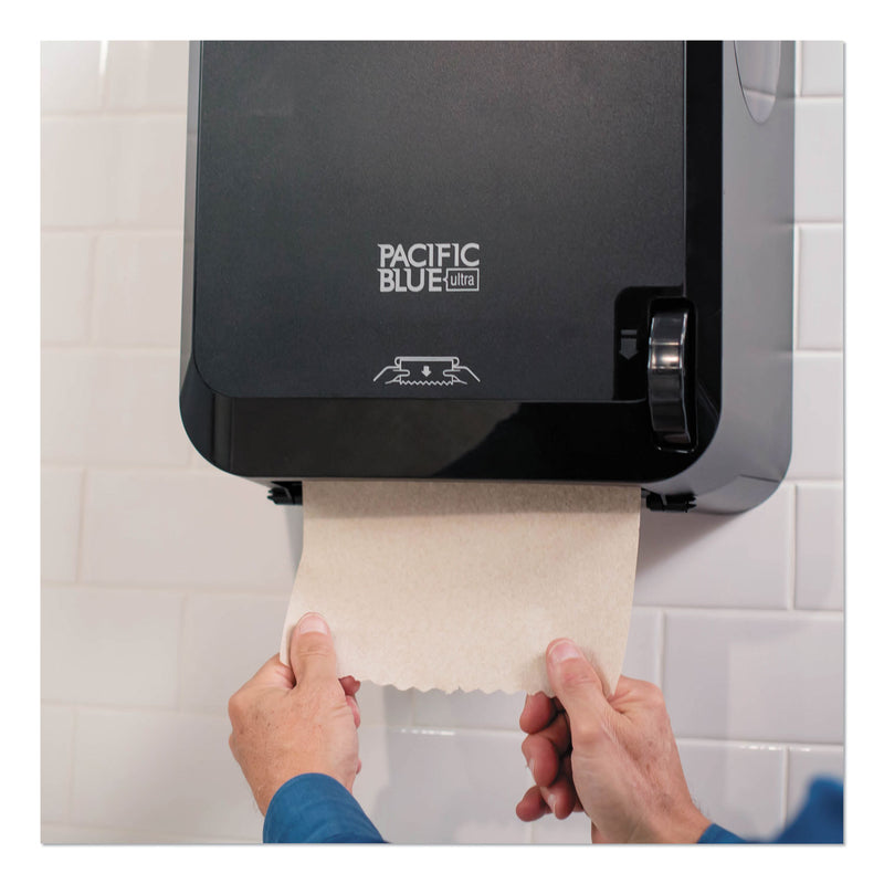 Georgia-Pacific Pacific Blue Ultra Paper Towel Dispenser, Manual, 12.9 X 9 X 16.8, Black - GPC59589