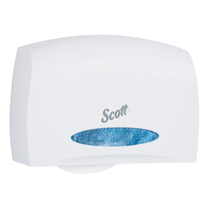 Scott Essential Coreless Jumbo Roll Tissue Dispenser,14 3/10 X 5 9/10 X 9 4/5,White - KCC09603