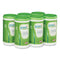 Green Works Compostable Cleaning Wipes, 7 X 7 1/2, Original Scent, 62/Canister, 6/Carton - CLO30380CT