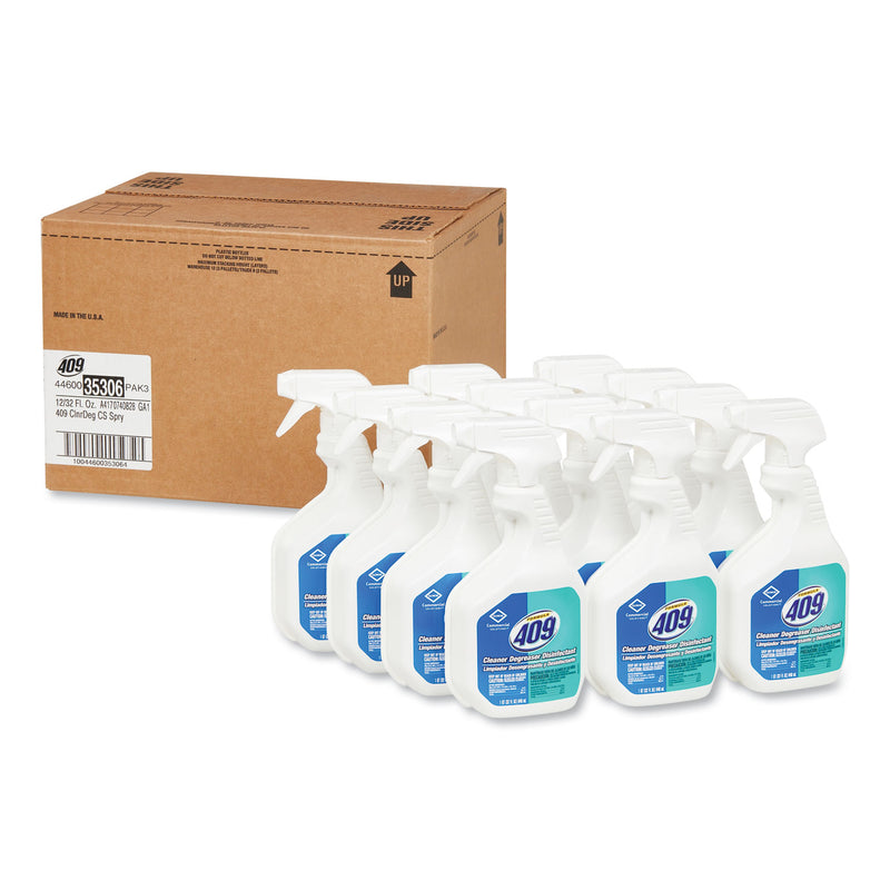 Formula 409 Cleaner Degreaser Disinfectant, Spray, 32 Oz 12/Carton - CLO35306CT